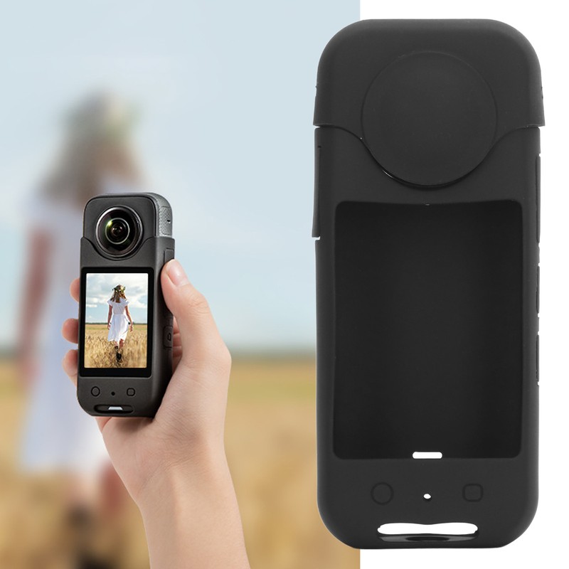 Camera Protective Cover Silicone Anti Knock Anti Fall Soft Split