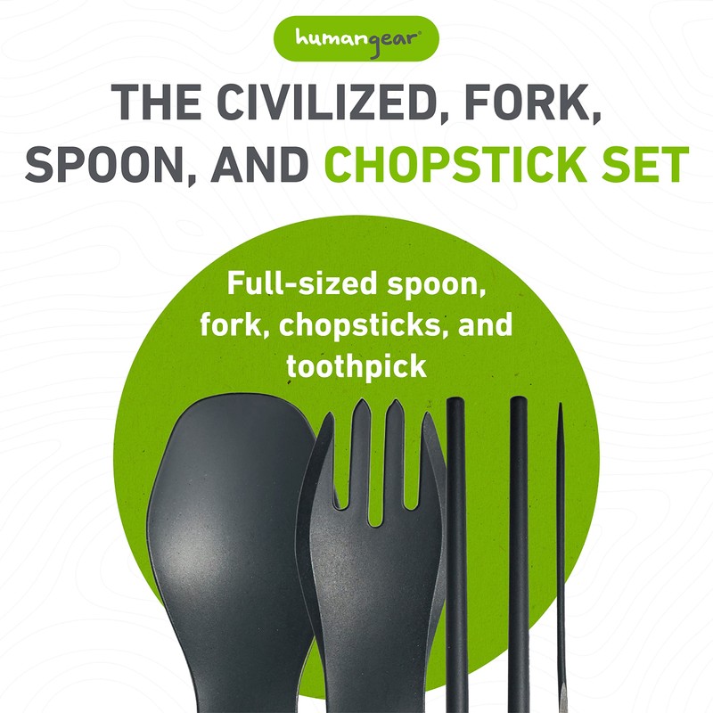 Humangear Human Gear GoBites Quattro Parent Gobites Quattro Parent Tableware