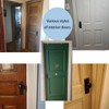 Lubentol 4 Pack Mortise Keyed Lock Set with Classic Bronze