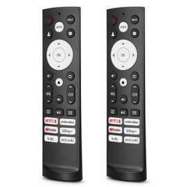 2 PC Replacement Remote Control for All Hisense TV Remote, for Hisense Smart Google TV,for Hisense UHD 4K ULED Google TVs Series(No Voice