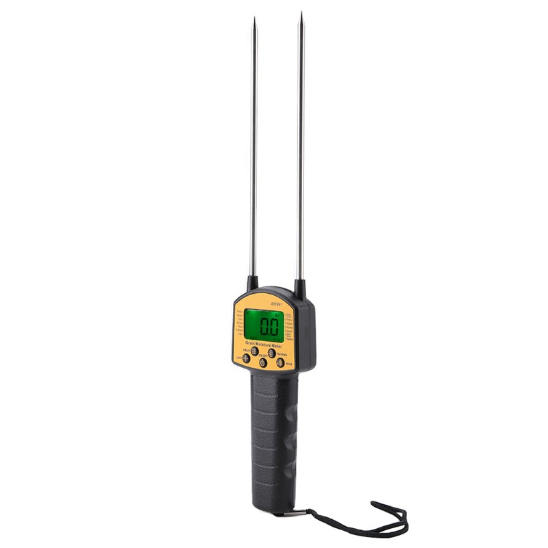 SMART SENSOR AR991 Digital LCD Grain Moisture Meter for Wheat