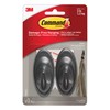 Command 17086S Medium Terrace Slate Hook