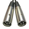 keepdrum YC029 XLR Split Cable Y-Adapter XLR 3-Pin 2x Male