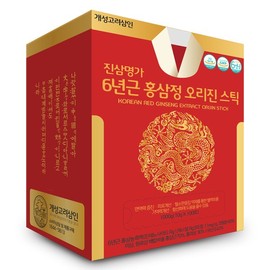 Gaeseong Goryeo Samin 개성고려삼인 진삼명가 6년근 홍삼정 오리진스틱 100포 Genuine Korean Red Ginseng 6-Year-Old Royal Ginseng Essence Duck Stick 100 Packs