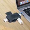 6 In 1 TypeC Memory Card Reader OTG for Mobile
