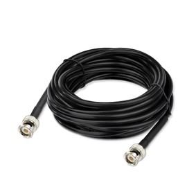 Superbat BNC Cable 20FT 50 ohm RG8X BNC Male Antenna Extension Coax Cable