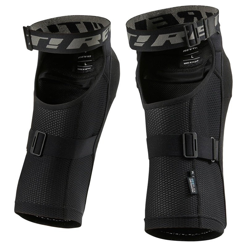 REV'IT! Scram Adventure Off-Road Knee Protector (Black - Medium)