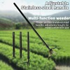 TOMVAES Weed Puller, Weed Puller Tool Stand-up Weeder with Metal