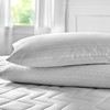 Pikolin Home - Ticking Pillowcase - 100% Cotton, white, 50