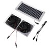 Solar Powered Fan 50W Light Portable Multi Purpose Strong ABS