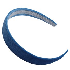 Topkids Accessories Velvet Headband Luxury Headband Hair Band Adult Women Girls Kids Wedding Bridal Fashion Headband Wonderland 2.5cm Thick Wide (Turquoise)