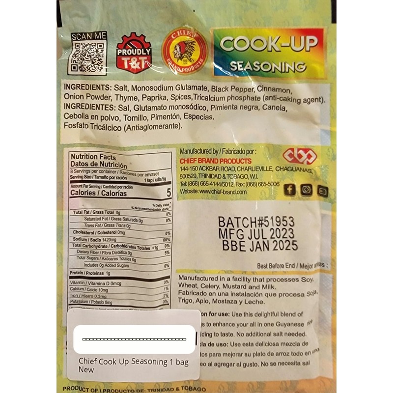 Chief Cook Up Seasoning