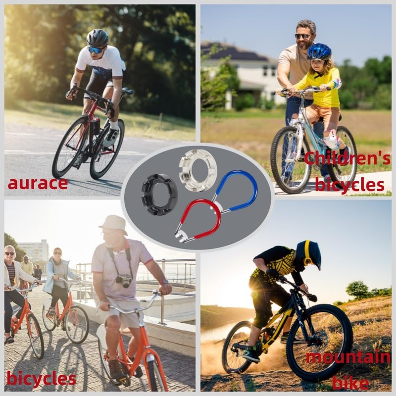 ZDL Bicycle Spoke Wrench Spoke Wrench for Bicycles, Bicycle Tool,