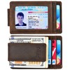kinzd Money Clip, Front Pocket Wallet, Leather RFID Blocking Strong