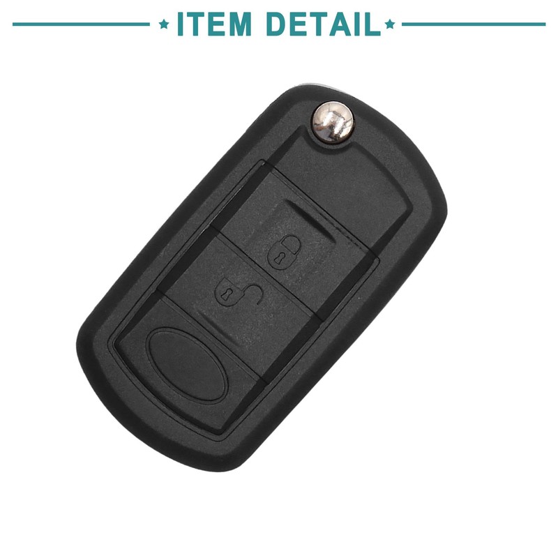 ACROPIX Car Keyless Remote Case 3 Button Key Fob Shell