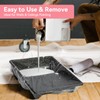 20 Pack Paint Tray Liners - 70cm Elastic Paint Pan