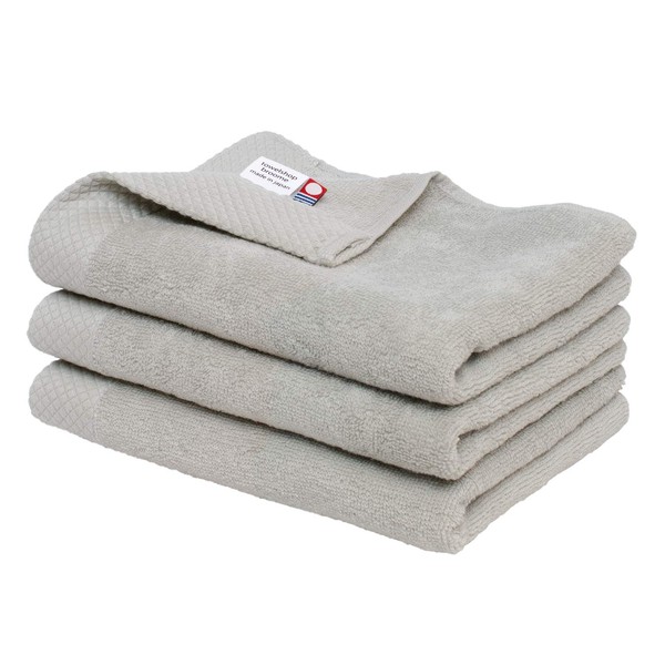 Bloom Imabari Towel, Certified Face Towel, Set of 3, Ciel,
