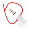 Fuse Holder with T3 Manual Reset Fuse Wire 25Amp 12AWG