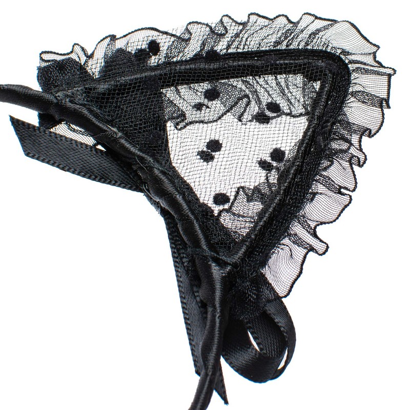 Sweet Lace Cat Ears Masquerade Party Cosplay Fashion Headband for