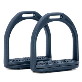Children's Plastic Stirrups Compositi 10 cm Black