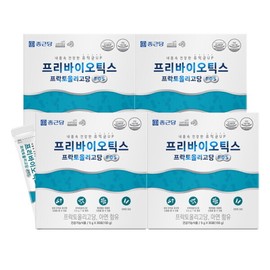 Jongkundang 종근당 프리바이오틱스 프락토올리고당 FOS 4박스 Jongkundang Prebiotics Fructooligosaccharides FOS 4 Boxes