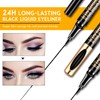 Magic Liquid Eyeliner, Black Waterproof Eye Liners, Long-Lasting, Sweatproof and