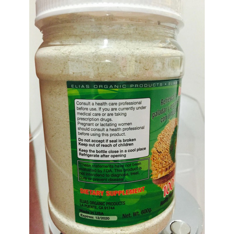 Elias Organic ALPISTE GUANABANA Y MORINGA CANARY SEED SOURSOP MORINGA
