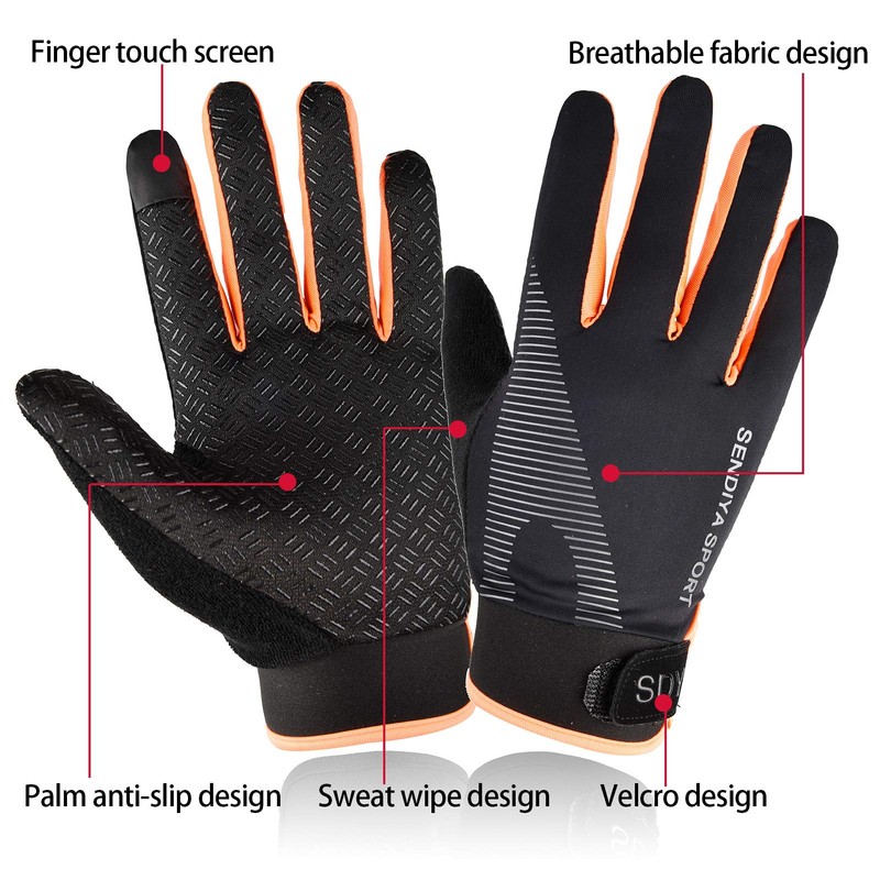 Workout Gloves, Full Palm Protection & Extra Grip, Gym Gloves