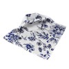 Bandana,handkerchief, hanky,silk cerpe satin with oriental art pattern, Patrón de