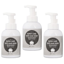 Supercare Safe Hand Wash Unscented, 500ml, 3 pcs / 슈퍼케어 세이프 핸드워시 무향, 500ml, 3개
