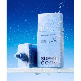 Menthology SPF50+ PA++++ Sunscreen, UV Protection, Cooling, Smooth, Won't Float, Light to Use, Sensitive Skin, UV Protection, Summer Sunblock
