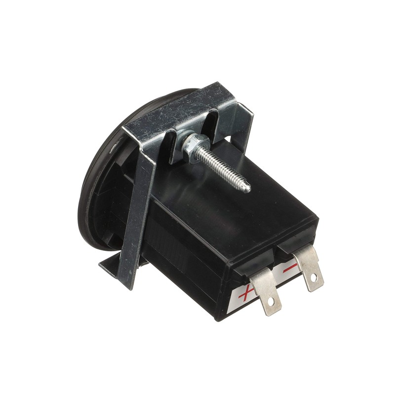 Seachoice Hourmeter Gauge for Boats, Round, 2 in., Black Bezel