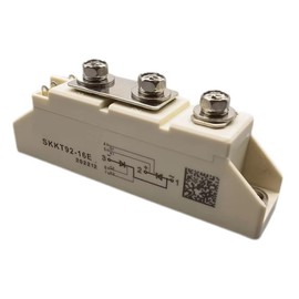 Aigoodele SKKT Thyristor Modules SCR SKKT92/16E Semiconductor Module 92A 1600V Controlled Silicon Thyristor for Welder Control