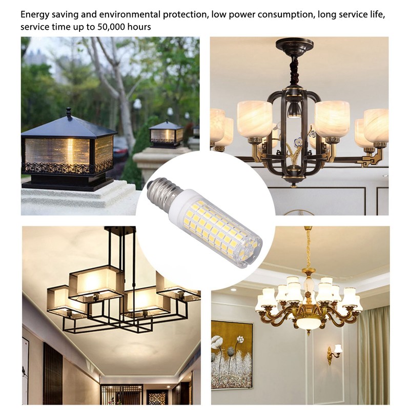 2 Pcs LED Corn Bulb E14 10W Dimmable Energy Saving