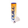 Quill Ashaway Badminton Shuttlecocks - White - Durable Plastic, Nylon
