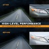 WEELMOTO Headlights Compatible with 2010 2011 Camry 4-Dr Sedan Only