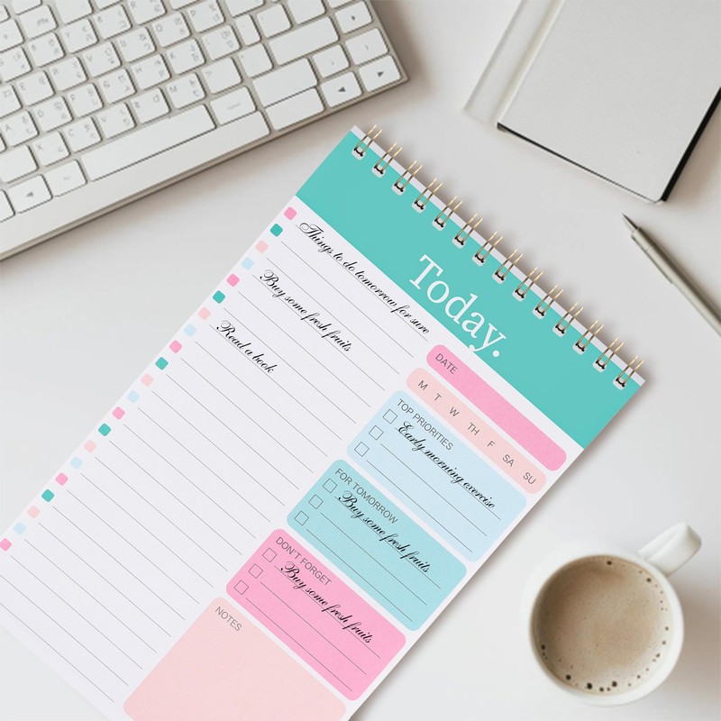 ojussa 3 Pack To Do List Notepad 156 Pages Undated