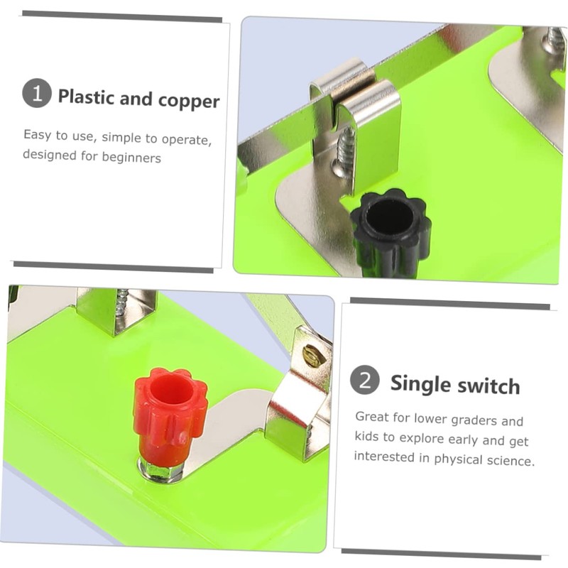 CHILDWEET 5pcs Single Pole Switch Horn Switch Push Button Soldering