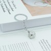Moydolo Dice Keychain Keyring Mini Metal 3D Dice Model Car