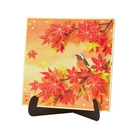 Sanrio Message Card, Autumn Foliage, Greeting Card, JAU 8-4 844349