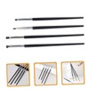 VICASKY 4pcs Eyeliner Brush Set for Women Precision Eye Makeup