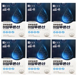 Chong Kun Dang Skin Moisturizing Hyaluronic Acid 950mg x 30 capsules 6 boxes hi / 종근당 피부보습엔 히알루론산 950mg x 30캡슐 6박스 hi