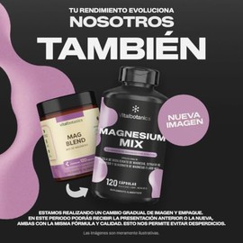 Magnesio Complex 4 en 1 - Magnesio Glicitano Citrato Gluconato Óxido y Cúrcuma - Cápsulas 500 mg - 120 Cápsulas para 4 Meses - Bisglicinato - Vital Bo