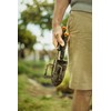 Fiskars Ergo Cultivator, Length 30.5cm, Rust-Resistant Steel Head/Plastic Handle, Black/Orange,