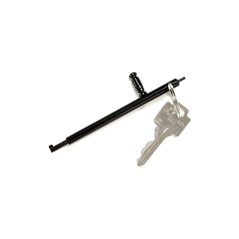 RUKO K4002 Baton Style Universal Handcuff Key, Silver