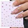 Flower Nail Stickers Decals Spring Summer Floral Nail Art Sticker