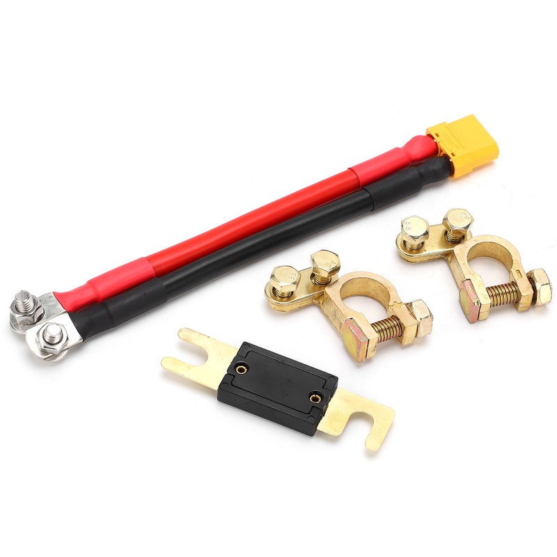 Car Battery Connection Kit XT90 Extension Cord Spot Welder Battery