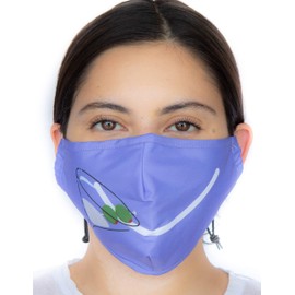 Headmost Comfymask 3 Layer Large Fabric Facemask: Water Repellent, Washable, Breathable & Toggle Adjustable Face Mask (Martini)