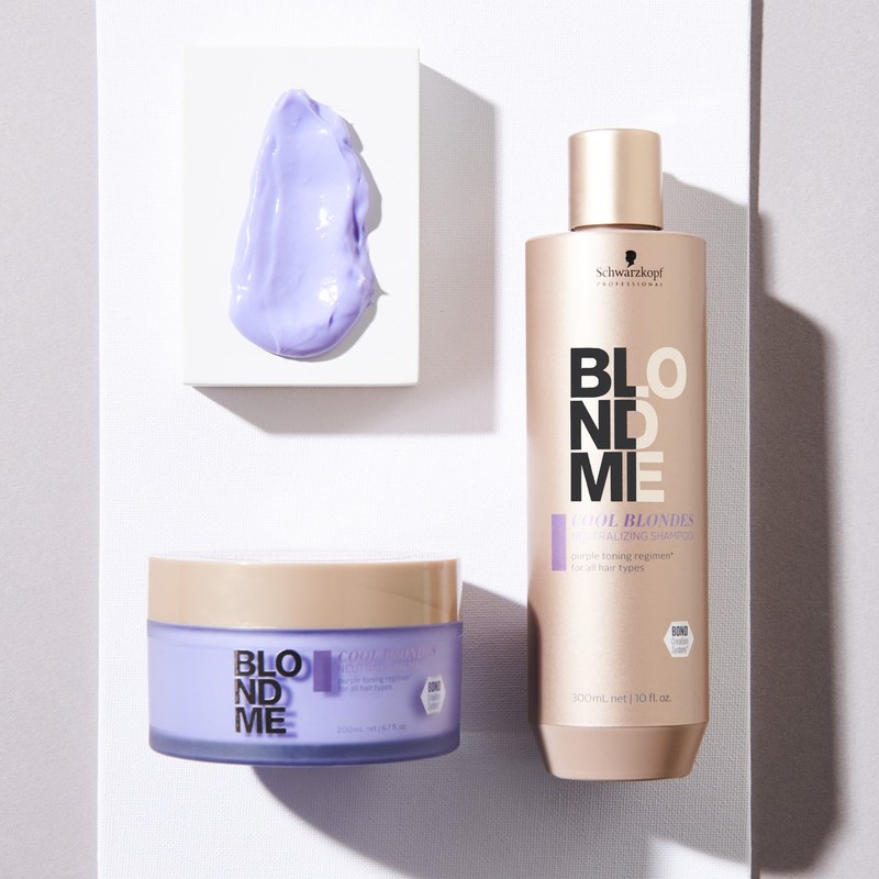 Schwarzkopf BlondMe Cool Blonde Neutralising Mask 200ml