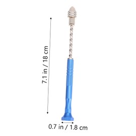 Mipcase Hand Drill Set Steel Pin Vise Jewelry Drills for Precision Crafting Durable Tools for More